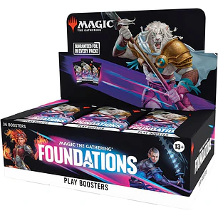 Magic the Gathering: Foundations Play Booster Display - Inglés