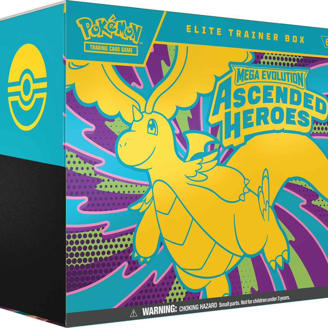 Preventa - Pokemon TCG Mega Evolution - Ascended Heroes Elite Trainer Box 1