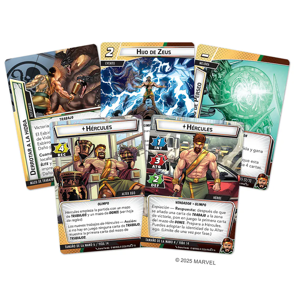 Marvel Champions The Card Game - Hercules Hero Pack - Español 2