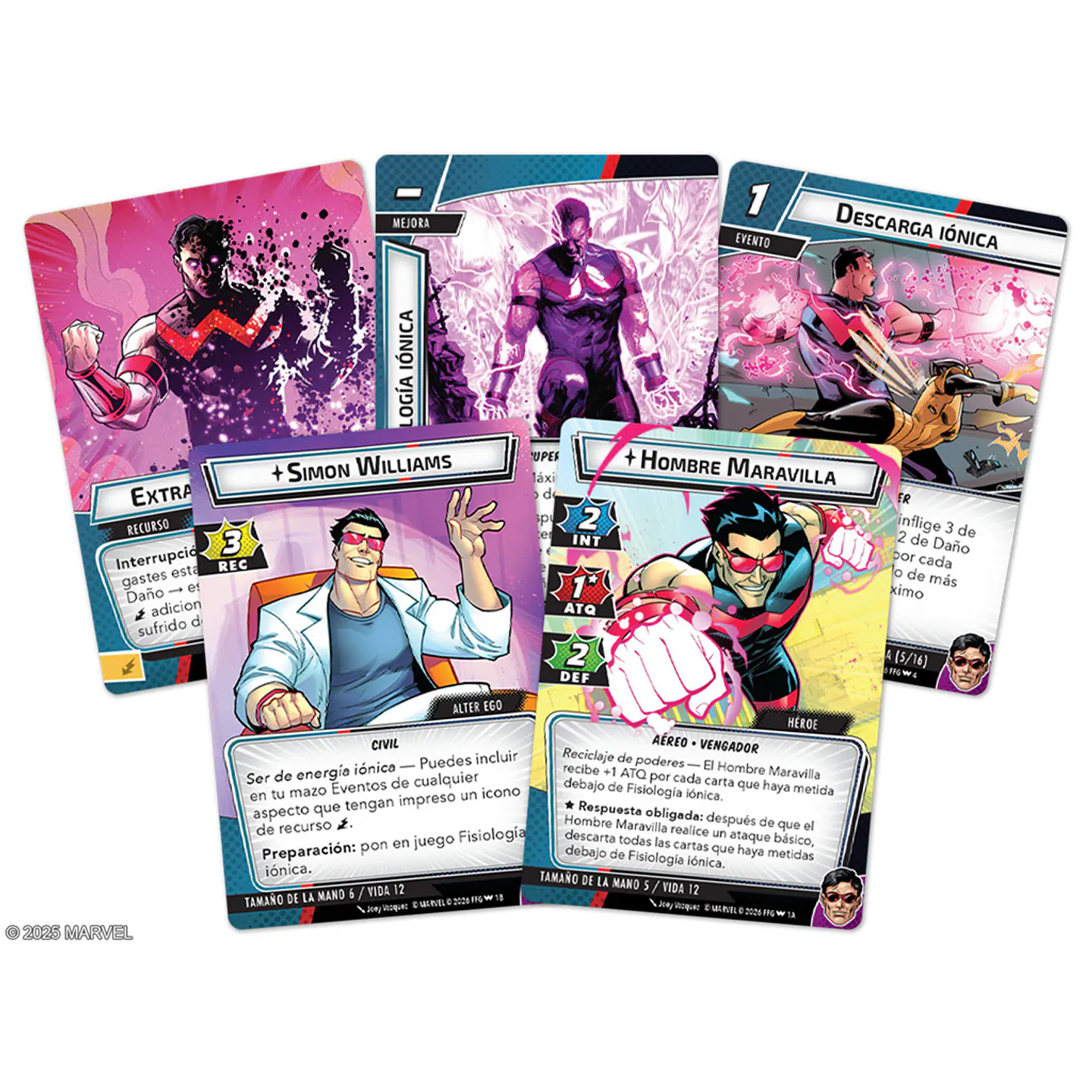 Marvel Champions - Wonder Man Hero Pack - Español 2