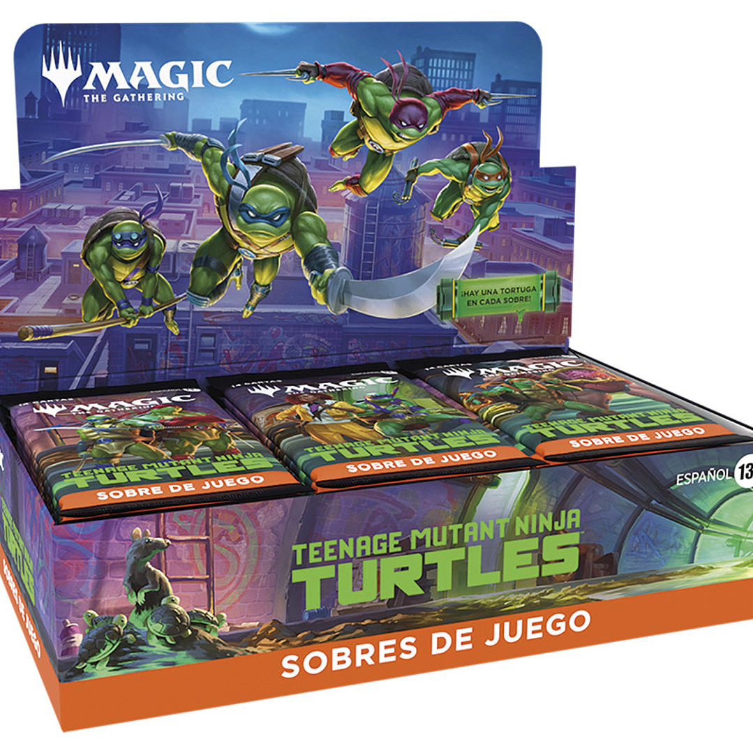 Preventa - MTG [SP] TMNT - Play Booster - Inglés 1