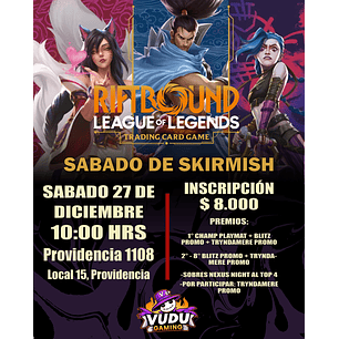 Inscripción Evento Riftbound: Summoner Skirmish 27 de Diciembre