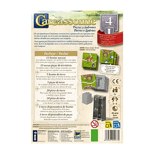 Carcassonne: Torres y Ladrones - Español