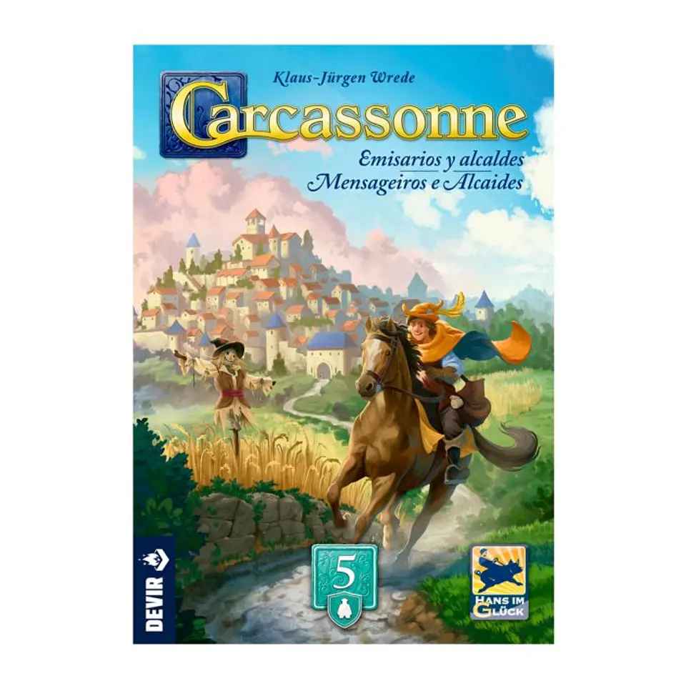 Carcassonne: Emisarios y Alcaldes - Español 1
