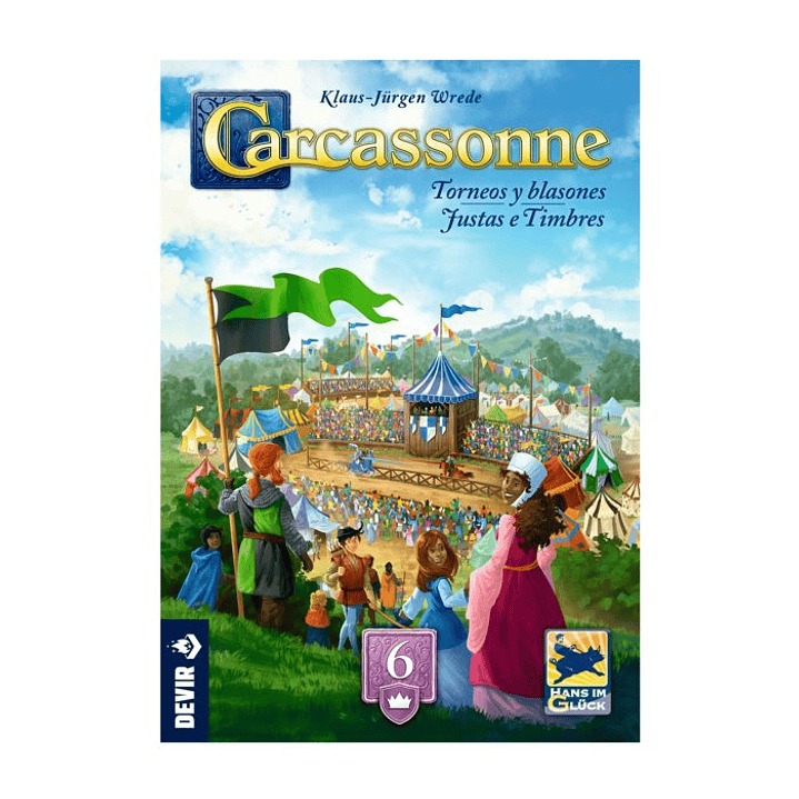 Carcassonne: Torneos y Blasones - Español 1