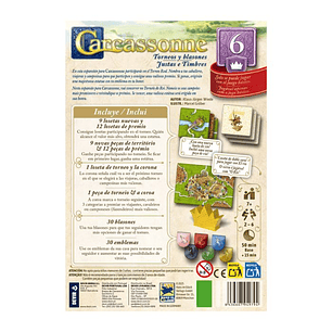 Carcassonne: Torneos y Blasones - Español