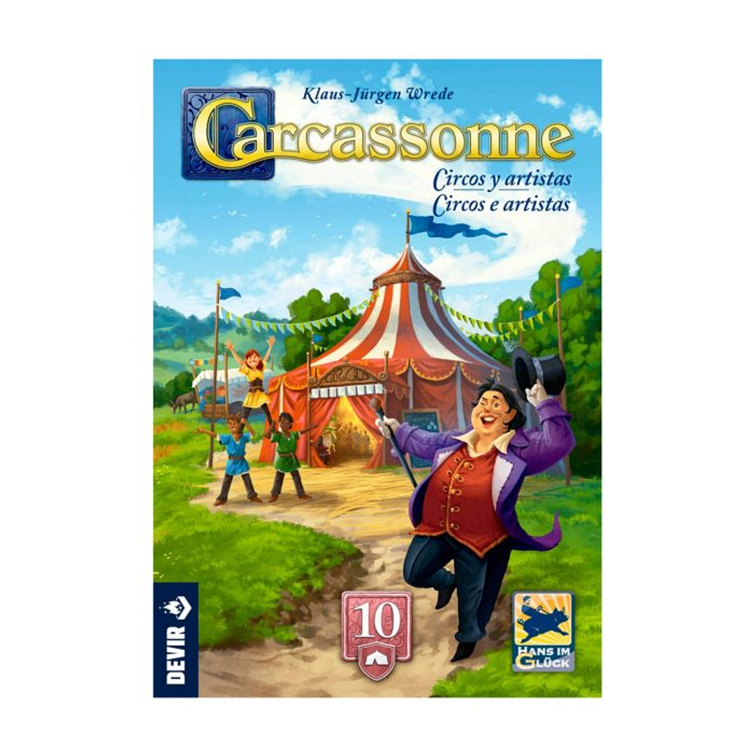 Carcassonne: Circos y Artistas - Español 1