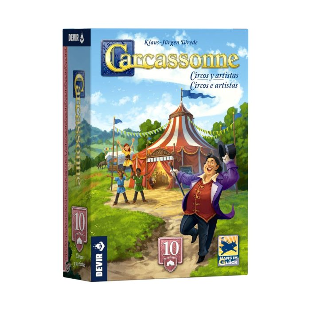 Carcassonne: Circos y Artistas - Español 2