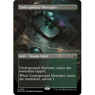 Murders at Karlov Manor Variants: Underground Mortuary (Borderless) - Inglés