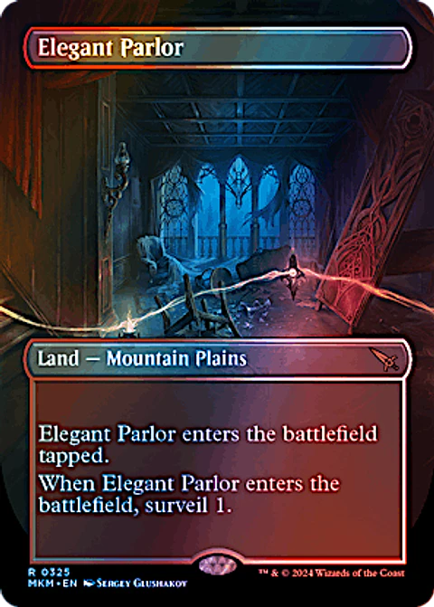 Murders at Karlov Manor Variants Foil: Elegant Parlor (Borderless) - Inglés