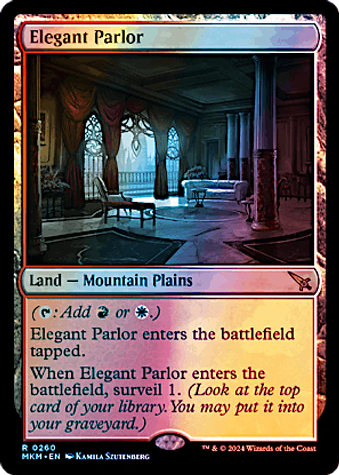 Murders at Karlov Manor Foil: Elegant Parlor - Inglés