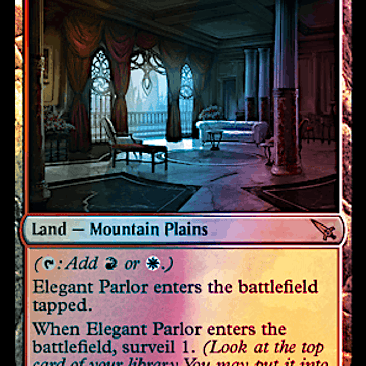 Murders at Karlov Manor Foil: Elegant Parlor - Inglés 1