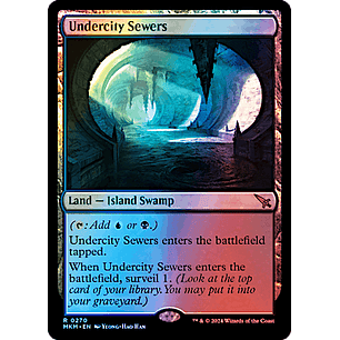 Murders at Karlov Manor Foil: Undercity Sewers - Inglés