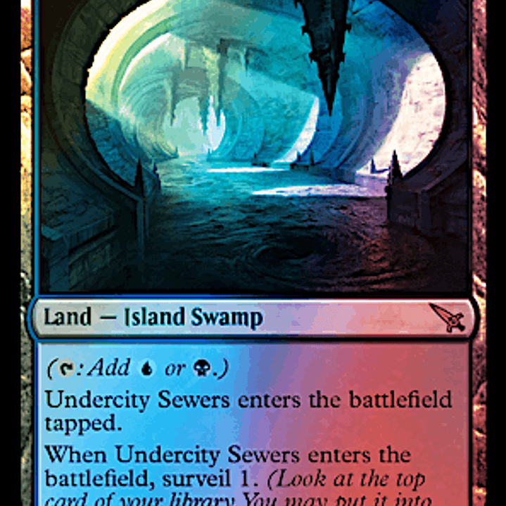 Murders at Karlov Manor Foil: Undercity Sewers - Inglés 1