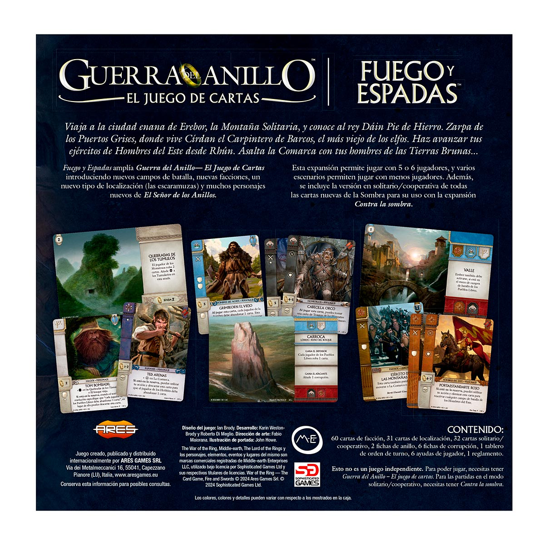 Guerra del Anillo - El Juego de Cartas: Fuego y Espada - Español 3