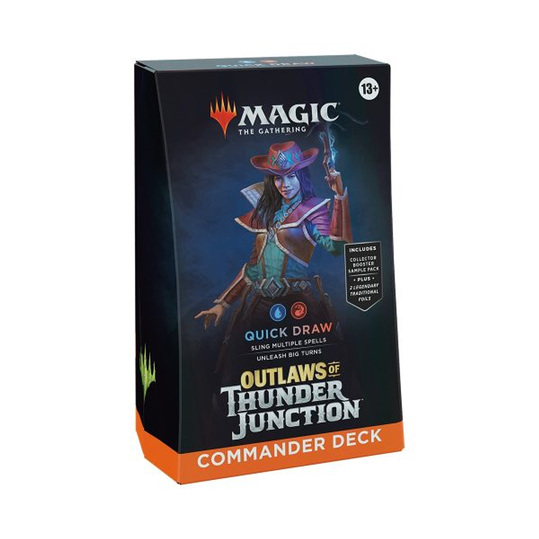 MTG Outlaws of Thunder Junction Commander Deck - Quick Draw - Inglés 1