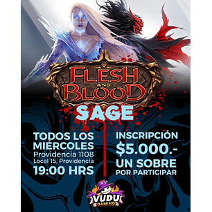 Evento - Todos los Miercoles - Flesh and Blood SAGE en Vudugaming