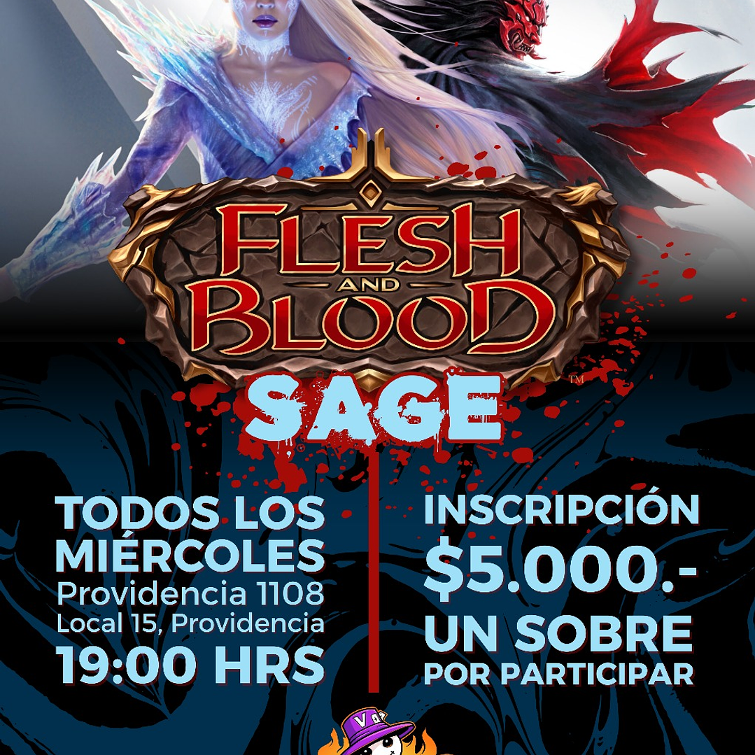 Evento - Todos los Miercoles - Flesh and Blood SAGE en Vudugaming 1