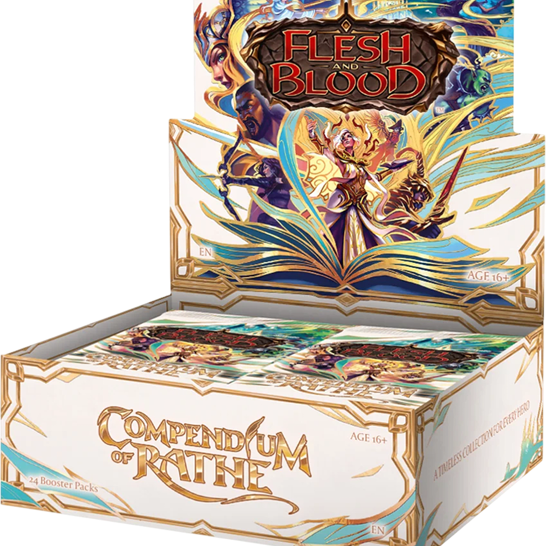 Preventa - Flesh and Blood TCG: Compendium of Rathe Booster Box - Inglés 1