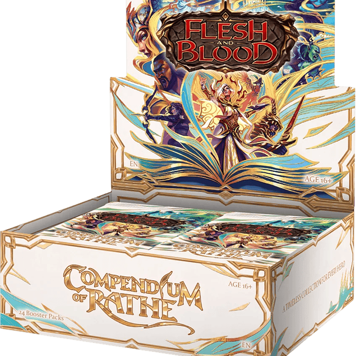 Preventa - Flesh and Blood TCG: Compendium of Rathe Booster Box - Inglés 1