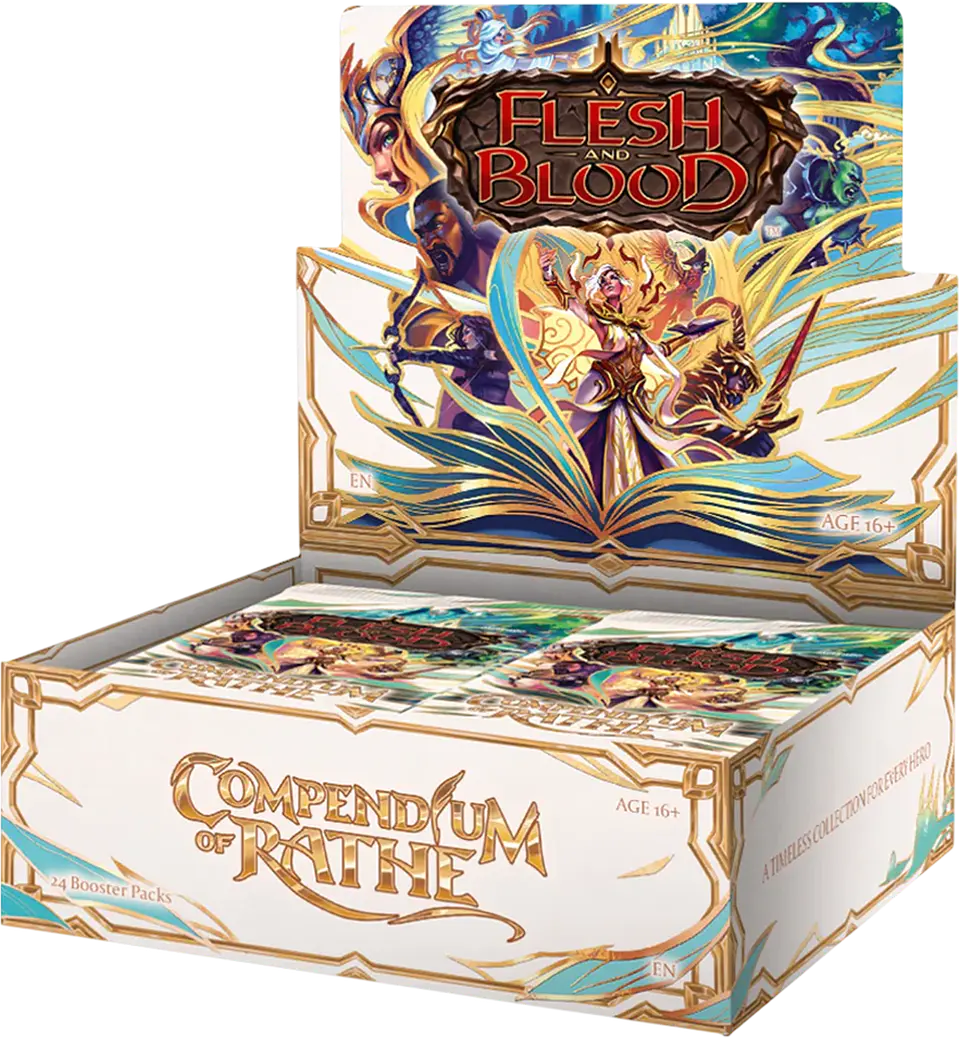 Flesh and Blood TCG: Compendium of Rathe Booster Box - Inglés 1