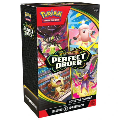 Mega Evolution Perfect Order - Booster Bundle - Inglés