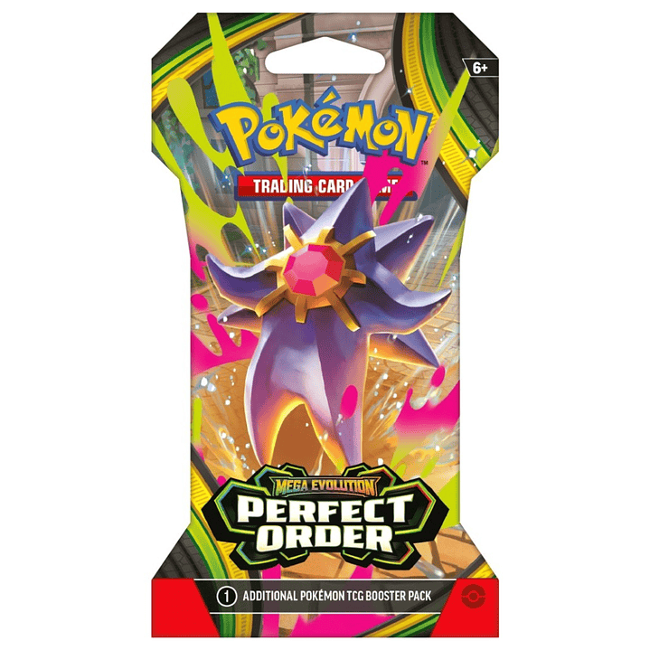 Preventa - Mega Evolution Perfect Order -Sleeved Booster - Inglés 3