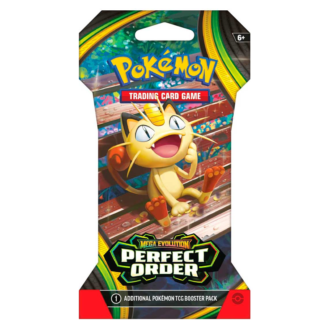 Preventa - Mega Evolution Perfect Order -Sleeved Booster - Inglés 4