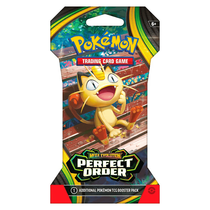 Preventa - Mega Evolution Perfect Order -Sleeved Booster - Inglés 4