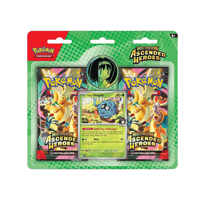 Pokemon TCG Mega Evolution - Ascended Heroes Collection - Erika 1