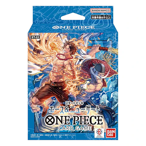ONE PIECE TCG: Starter Deck Ace & Newgate [ST-22] - Inglés