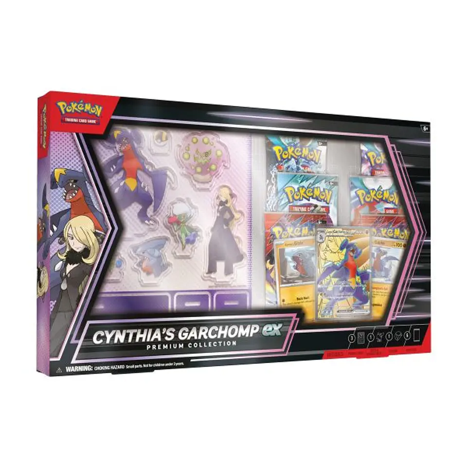 Pokémon - Cynthias Garchomp Ex Premiun Collection - Inglés  1