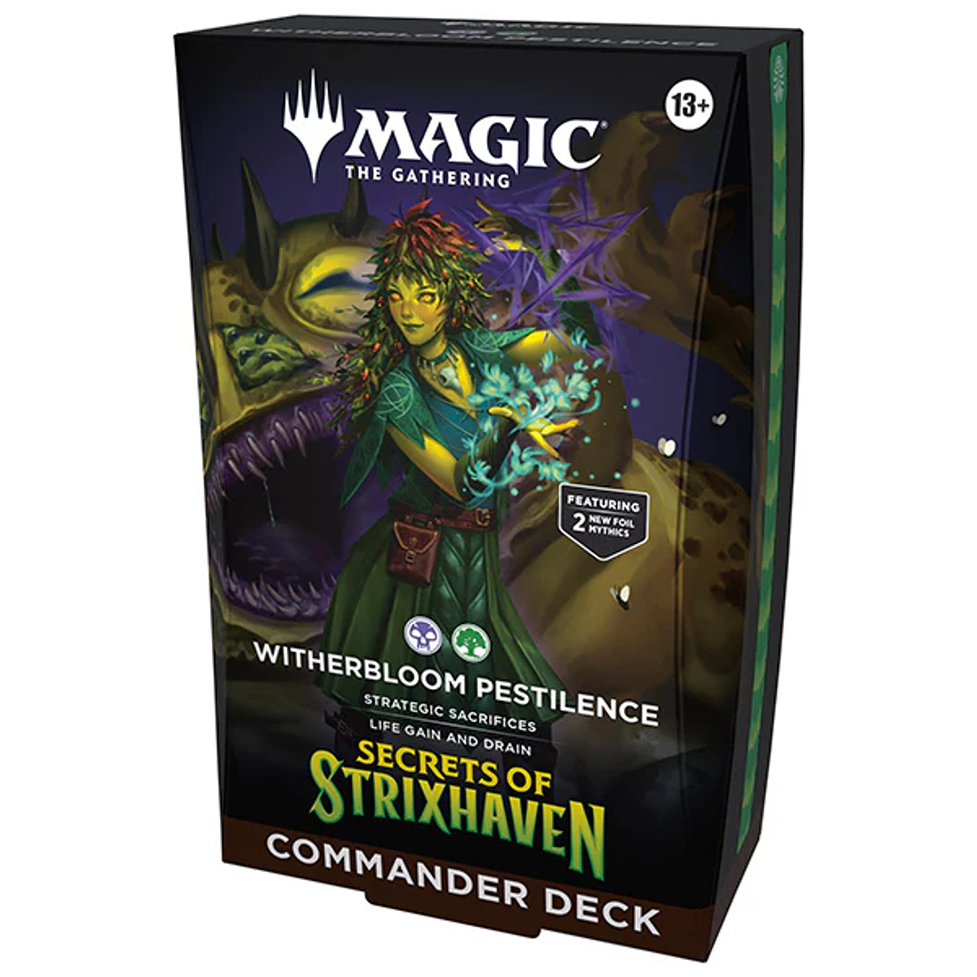 Preventa - MTG - Secrets of Strixhaven - Decks Commanders - Inglés 5