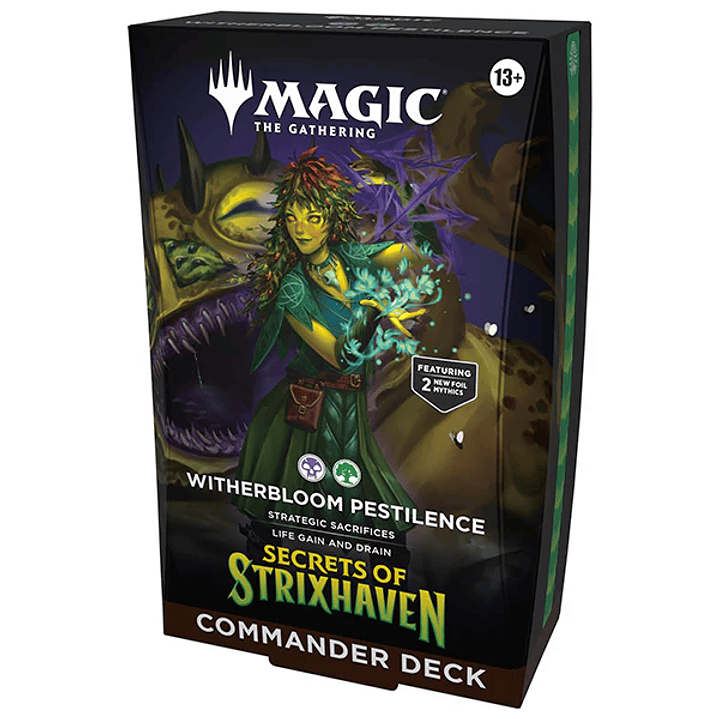 Preventa - MTG - Secrets of Strixhaven - Decks Commanders - Inglés 5