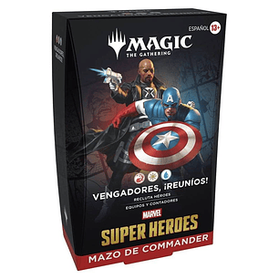 Preventa - MTG - Marvel Super Heroes - Mazos de Comandantes - Español