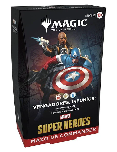 MTG - Marvel Super Heroes - Mazos de Comandantes - Español