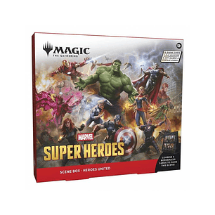 Preventa - MTG - Marvel Super Heroes - Scene Box: Heroes United - Inglés