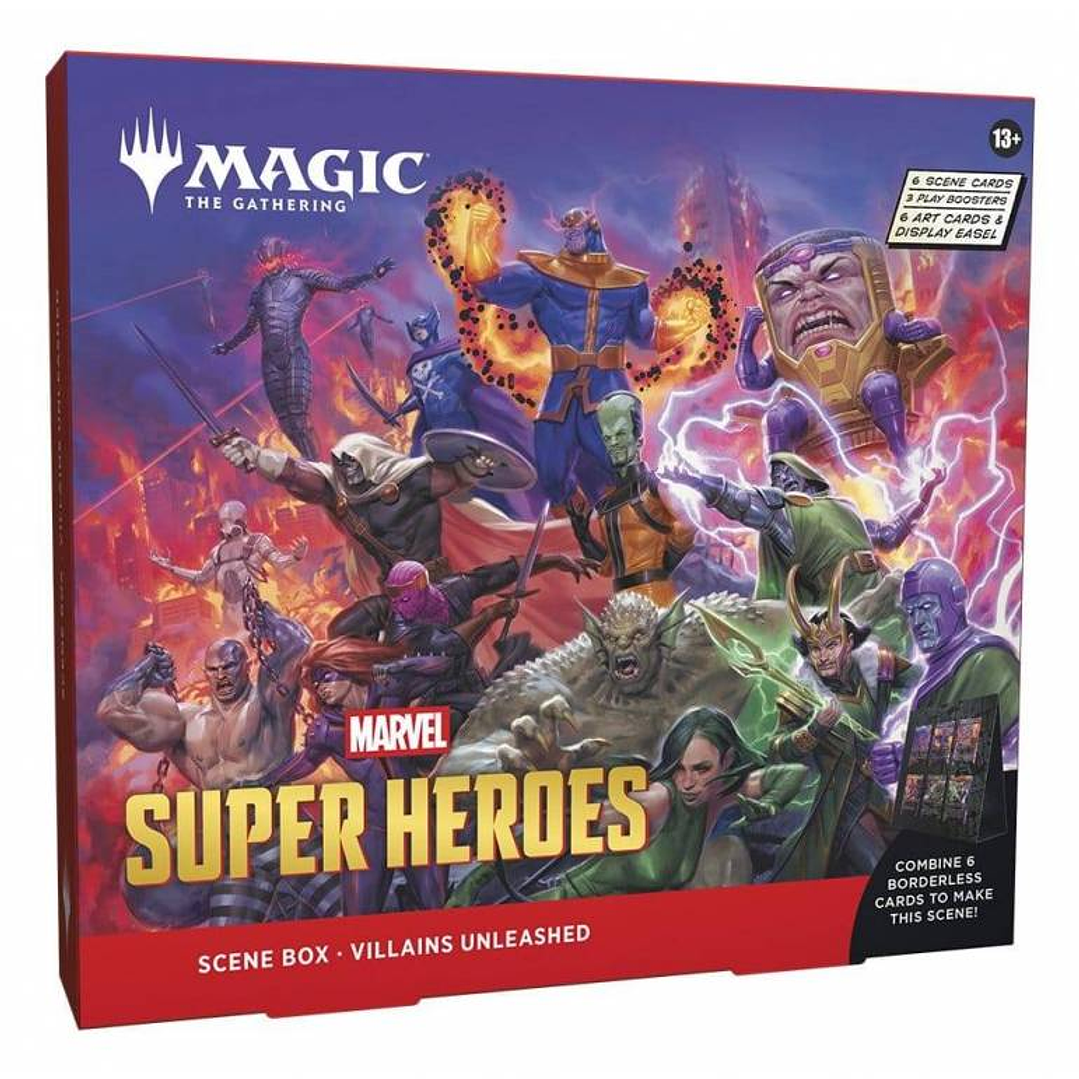 Preventa - MTG - Marvel Super Heroes - Scene Box: Villains Unleashed - Inglés 1