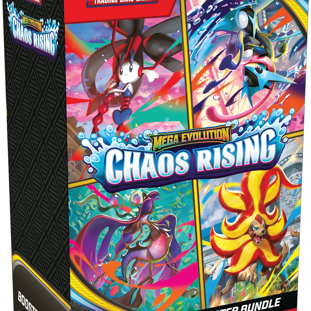 Preventa - Pokémon TCG: Mega Evolution Chaos Rising - Booster Bundle - Inglés 1