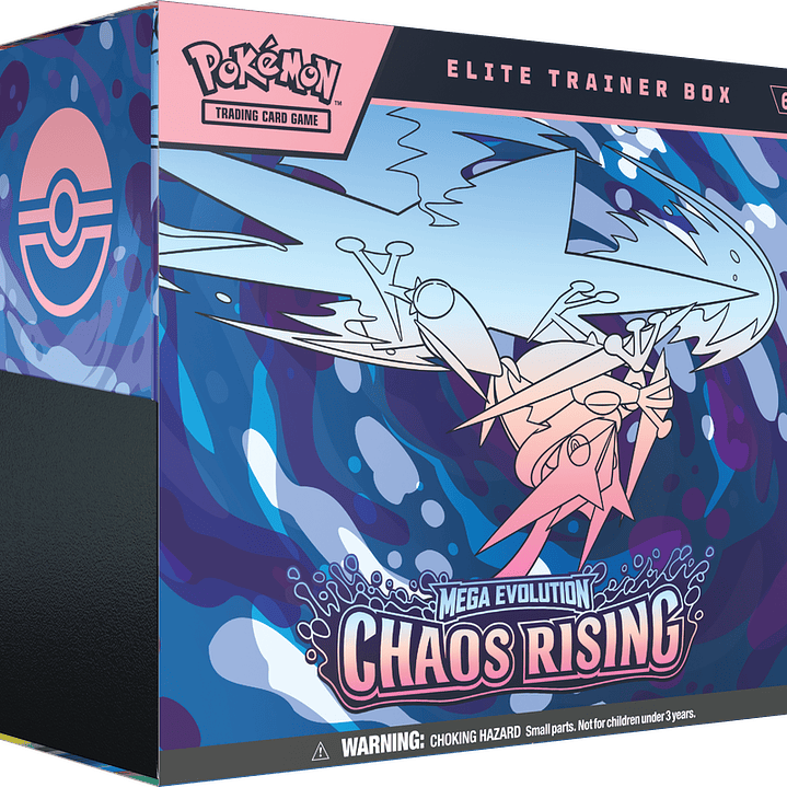 Preventa - Pokémon TCG: Mega Evolution Chaos Rising - Elite Trainer Box - Inglés 1