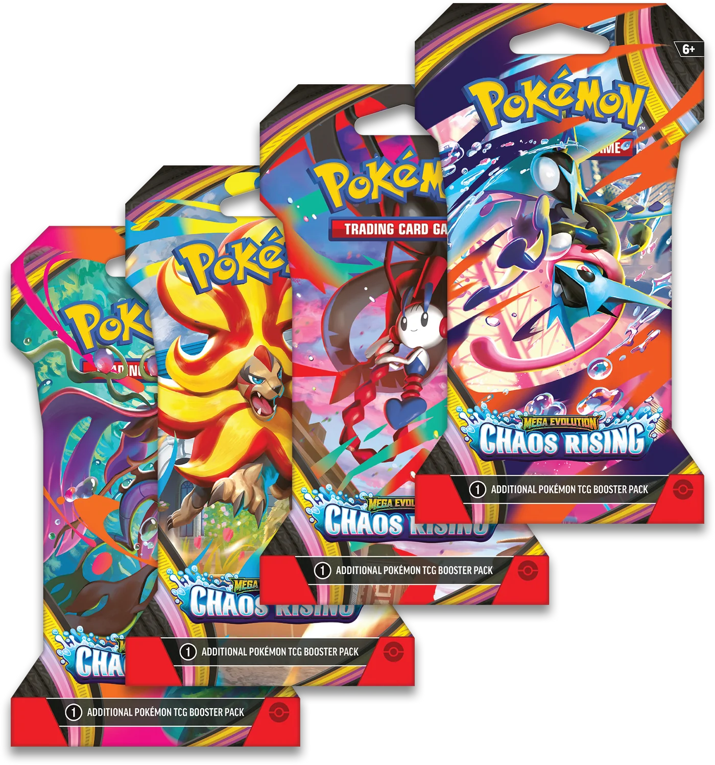Preventa - Pokémon TCG: Mega Evolution Chaos Rising - Sleeve