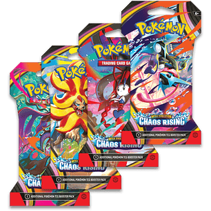 Preventa - Pokémon TCG: Mega Evolution Chaos Rising - Sleeved Booster - Inglés