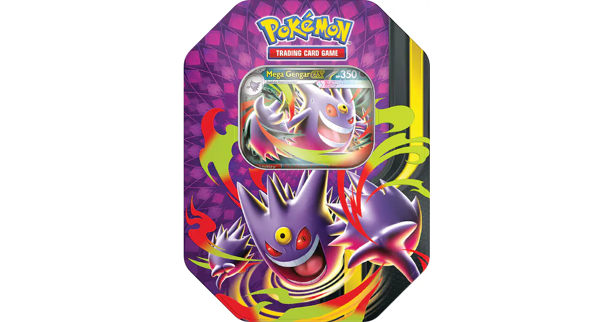 Pokemon TCG: Mega Moonlit Tin - Inglés