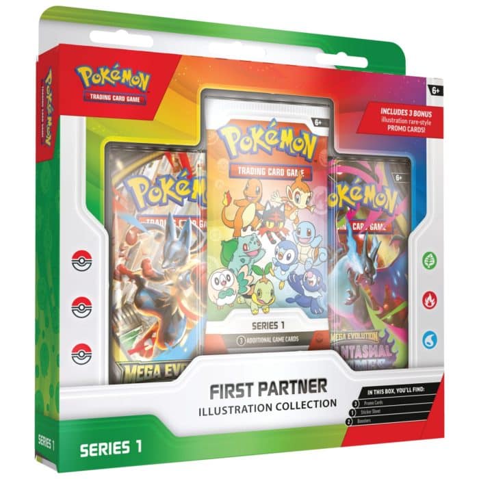 Pokémon Day 2026 First Partner seriesセット Pokémon First Partner Illustration Collection Q1 2026 - Espa