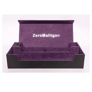 Deckbox Zero Mulligan Premium XL Negro/Morado