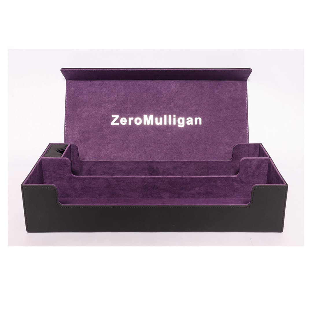 Deckbox Zero Mulligan Premium XL Negro/Morado 1