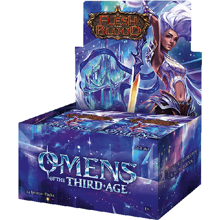 Preventa - Flesh and Blood TCG: Omens of the Third Age Booster Display - Inglés 1