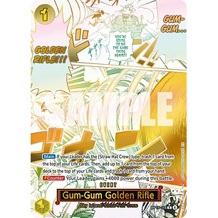 Gum-Gum Golden Rifle (Alternate Art) - Adventure on Kami's Island (OP15-EB04)