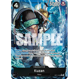 Kuzan (Alternate Art) - A Fist of Divine Speed (OP11)