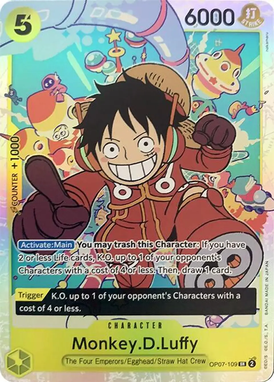 Monkey.D.Luffy (109) - 500 Years in the Future (OP07) 1